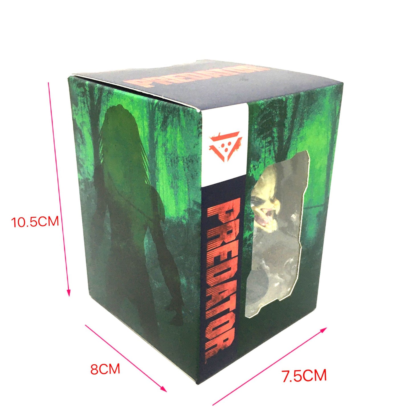 Predators Ultimate P1 Jungle Hunter Jungle Demon Concrete Clan Leader PVC Statue Figure Collectible Model Toy 7cm