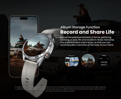 Smartwatch HAYLOU Solar 5 com Chamada de Voz, Tela AMOLED de 1,58'', 60Hz, Monitoramento de Saúde 24 Horas, Smartwatch Esportivo para Homens