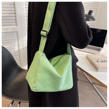 Large-capacity Shoulder Bag 2023 New Women's Fashion Simple Commuter Messenger Tote Bag