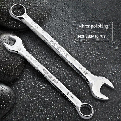 1 Conjunto Chave Combinada Flexível Catraca Ferramentas de Reparo Automotivo Chave Catraca Chave de Boca Métrica Conjuntos de Ferramentas Manuais com Suporte