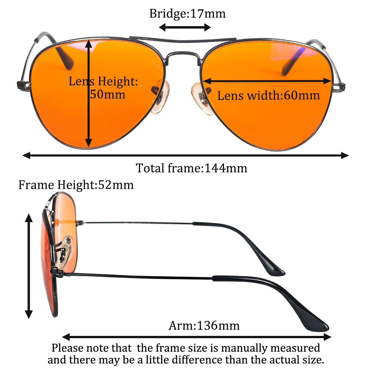 Óculos de Luz Azul SHINU Lentes Vermelhas Óculos Masculinos Melhor Sono Óculos de Lentes Laranja para Jogos Visão Noturna Lentes Amarelas 3 Tamanhos