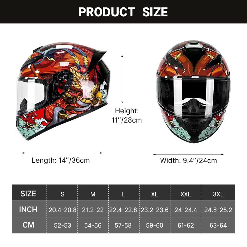 Capacete de Moto de Rosto Inteiro de Alta Qualidade Masculino Feminino Capacete de Corrida de Moto DOT capacete casqueiro casque