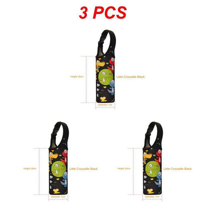 Baby Bottle Cover Portable Water Bottle Case Sleeve Sports Insulation Water Bottle Covers Pouch With Strap Holder Bottle Bag