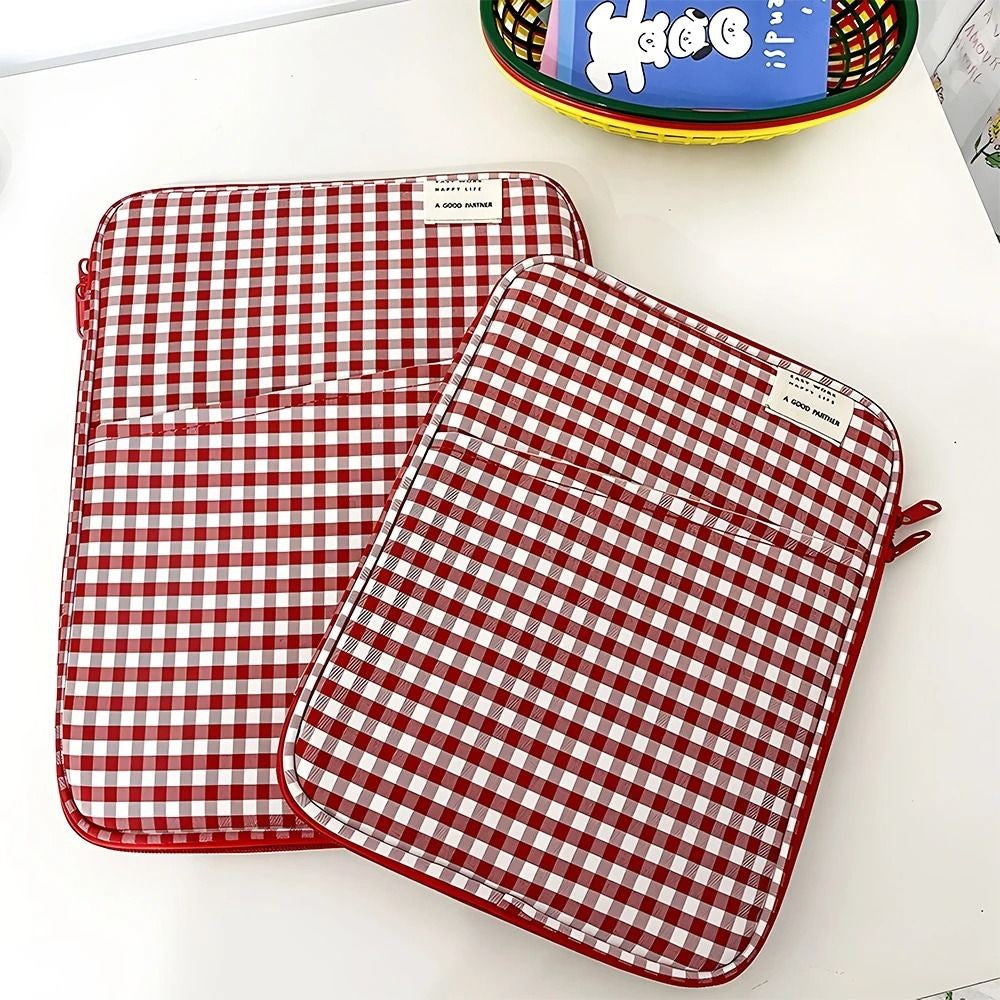 Tablet Sleeve Bag 7.9-12.9 inch Handbag Case For iPad Pro/Samsung/ Xiaomi Sleeve Bag Cover Shockproof Pouch Multi Pockets