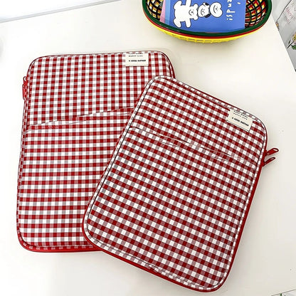 Tablet Sleeve Bag 7.9-12.9 inch Handbag Case For iPad Pro/Samsung/ Xiaomi Sleeve Bag Cover Shockproof Pouch Multi Pockets