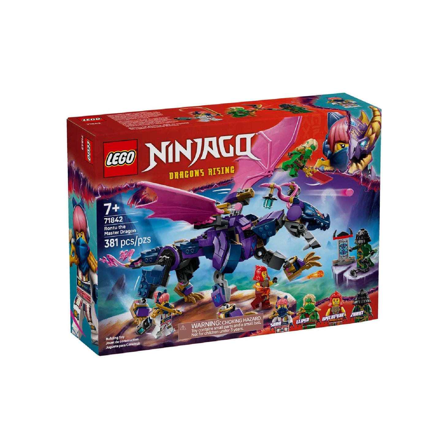 Lego Ninjago 71842 Dragão Mestre do Dragão Imagem Brinquedo de Presente para o Dia das Crianças Meninos Meninas