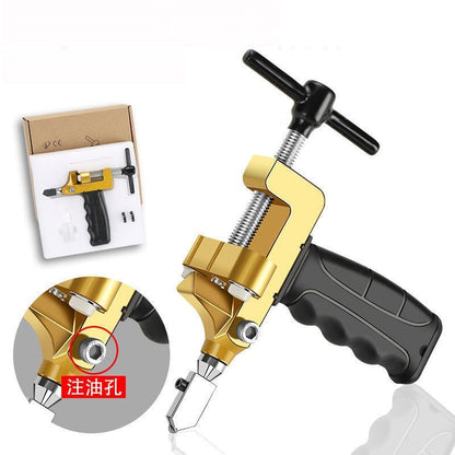 Cortador Abridor E Quebrador De Azulejos De Vidro 2 Em 1 Alicate Roda Diamante Manual Cortador Diamante Com Faca Ferramentas Manuais
