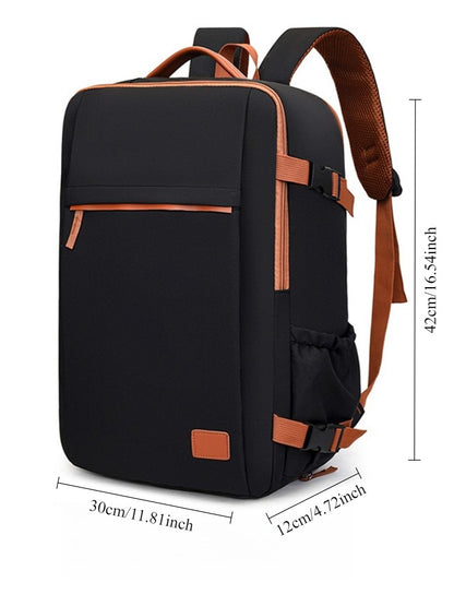 Fashion 15.6-Inch Laptop Business Backpack Classic Men Backpack Women Large Capacity Travel Laptop Backpacks Student School Bag