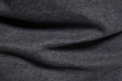 AIOPESON Solid Men T-shirt Casual Long Sleeve Turtleneck Bottoming Shirt for Men Autumn Winter Basic Slim Underwear Shirts Man