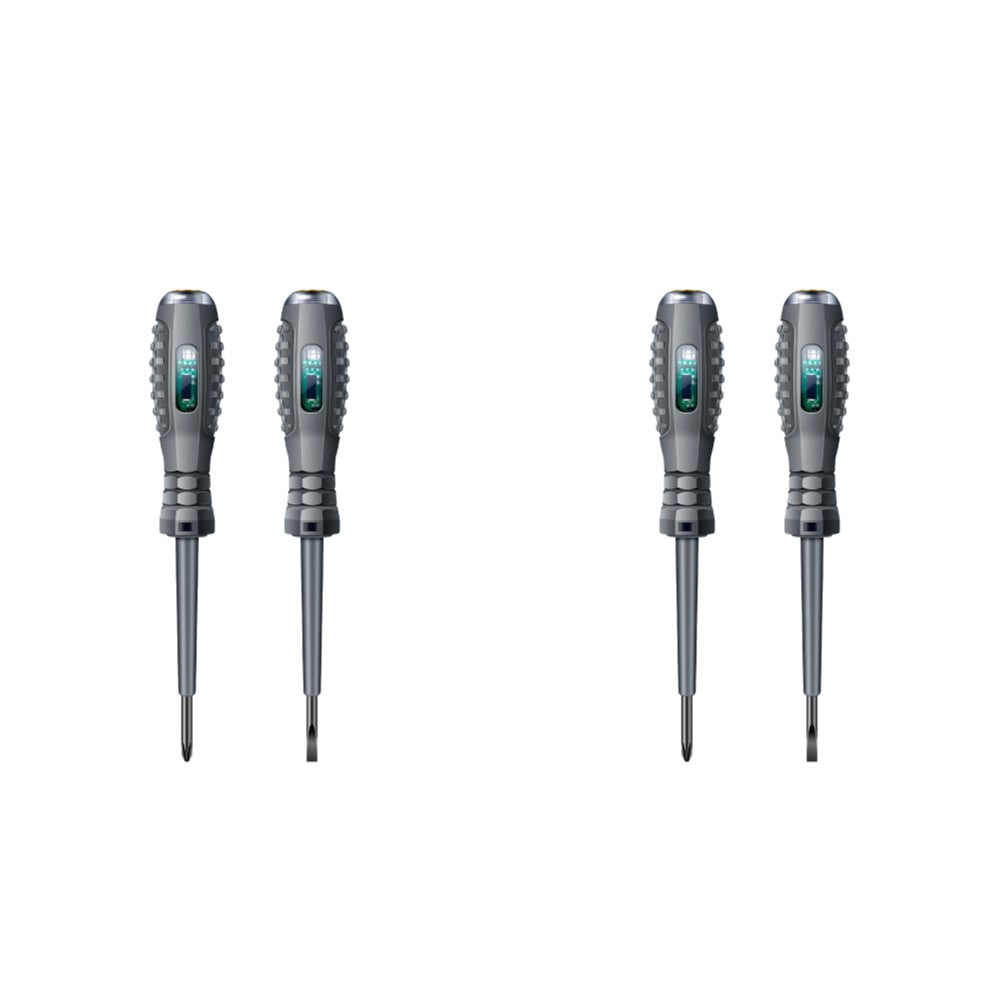 Chaves de fenda ANENG B05 de fenda/cruz Indicador de lâmpada neon Medidor Caneta elétrica Caneta testadora de bolso isolada para eletricistas Ferramentas
