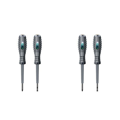Chaves de fenda ANENG B05 de fenda/cruz Indicador de lâmpada neon Medidor Caneta elétrica Caneta testadora de bolso isolada para eletricistas Ferramentas