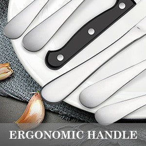 24 peças planas? Conjunto de Talheres de Aço Inoxidável 24 Peças para 4 Pessoas com Facas de Bife Garfo de Jantar Colher para Festa em Casa