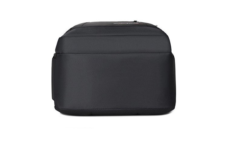 Spacious carry on backpack - adjustable shoulder straps, durable zipper closure, solid color design - perfect for travel, busine