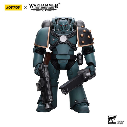 JOYTOY Warhammer 40k 1/18 Bonecos de Ação Anime 12cm Sons of Horus MKIV Esquadrão Tático Coleção Modelos Brinquedos