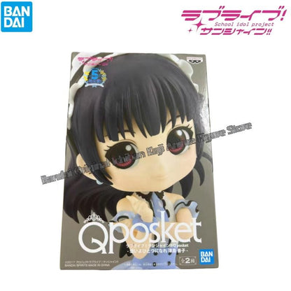 Em Estoque Bandai Original Box Kit Garagem Modelo Lovelive Qposket Sakurauchi Riko Ruby Kurosawa Tsushima Yoshiko Personagens de Anime