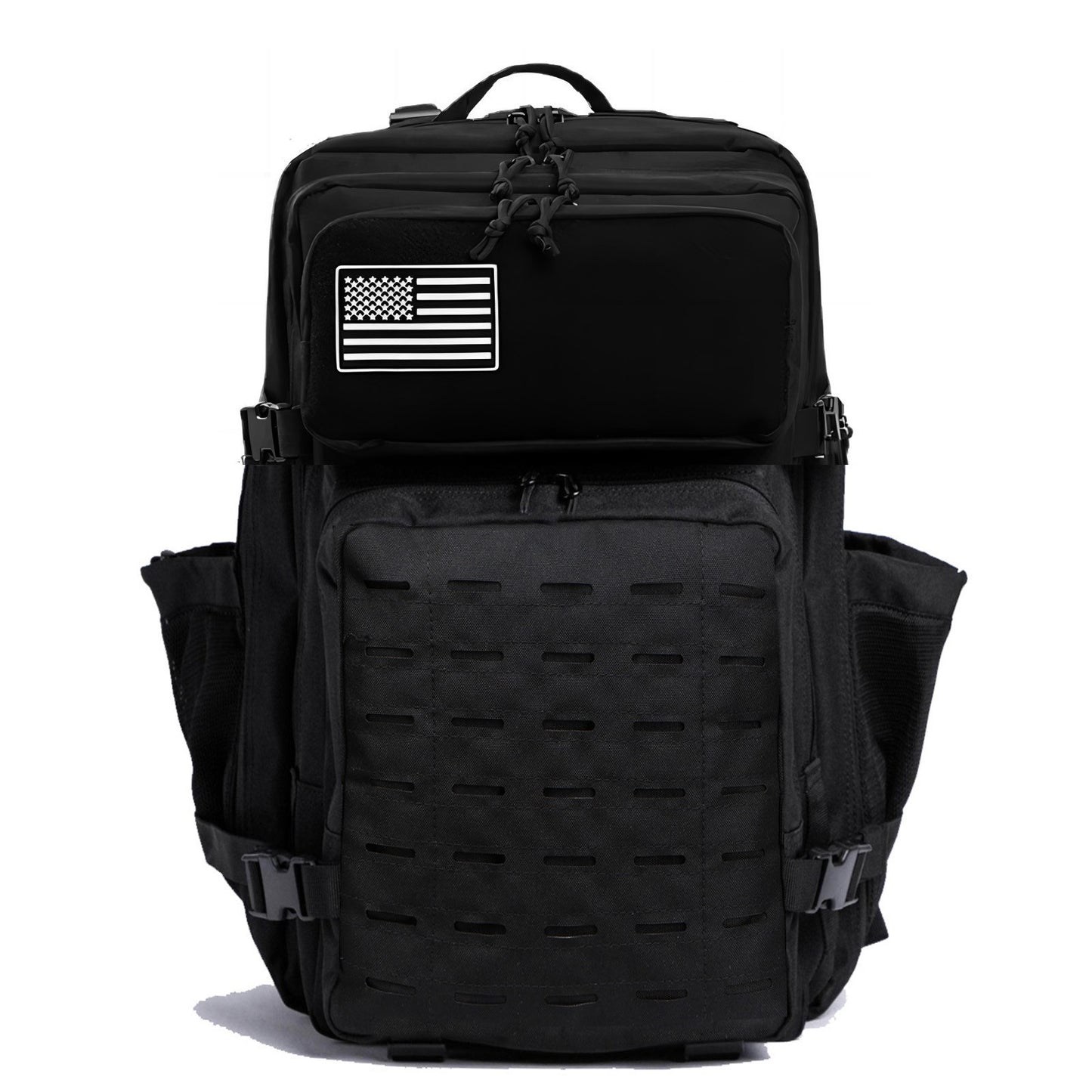 Mochila Tática 25L/50L Caça MOLLE Bolsa GYM Para Homens EDC Caminhada Ao Ar Livre Com 2 Porta-Garrafas