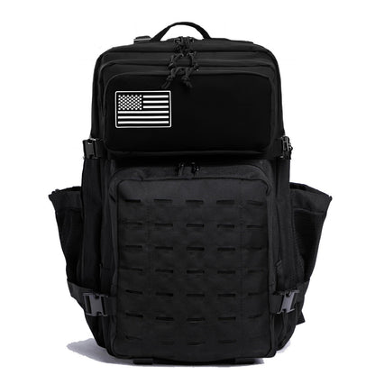 Mochila Tática 25L/50L Caça MOLLE Bolsa GYM Para Homens EDC Caminhada Ao Ar Livre Com 2 Porta-Garrafas
