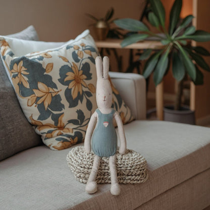 2025 Baby Plush Toy Comforts Sleeping Cute Rabbit, Bear, Mouse Baby Girl Doll, Cloth Doll Doll