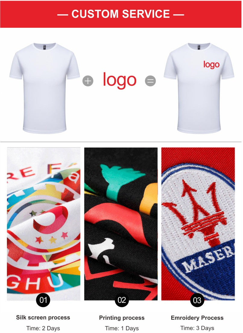 Quick Dry Round Neck T-shirt Custom Printed Embroidered Logo Sports Fitness Short Sleeve Top Running Shirt 2024