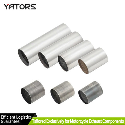 Universal Motorcycle 35/42/48//53MM Catalyst DB Killer for Motorcycle Full System Exhaust Muffler Noise Sound Eliminato
