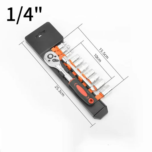 New Upgrade Wrench Socket Set Hardware Car Boat Motorcycle Bicycle Repairing Tool