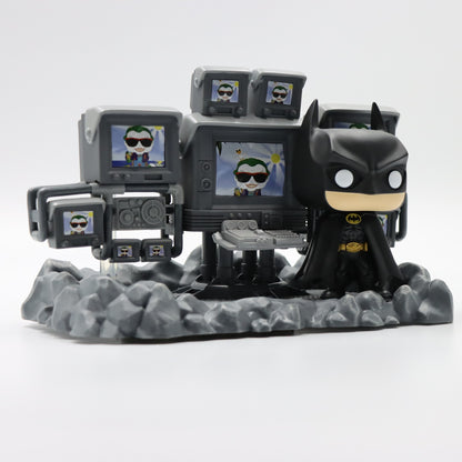 Funko Pop Original DC Comics Momento Batman na Batcaverna Bonecos de Ação 85º Aniversário Figura de Vinil Modelo Brinquedos Presente Coleção Decoração