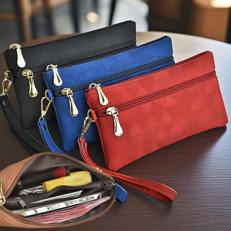 High Quality Fashion Women Large Capacity Wallets Lady Long Big Zipper Purse Female Money Bag Phone Clutch Walet Wristlet?