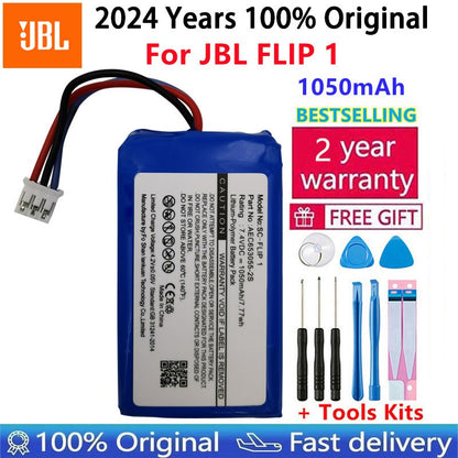 Bateria de substituição de alto-falante original de 2024 para JBL Link 10 20 G03 Clip Charge Boombox Pulse Xtreme Flip 1 2 3 4 5 6 Bateria