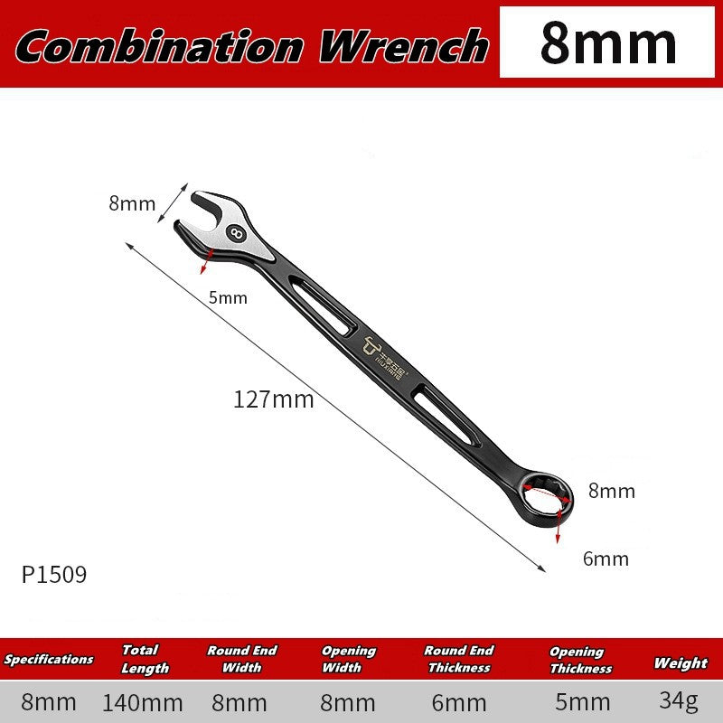 Chaves Catraca de Boca e Estrela Dupla Utilização 6mm-24mm Jogo de Chaves Combinadas Cortador de Porcas Ferramenta Manual Combinada para Reparo de Motor