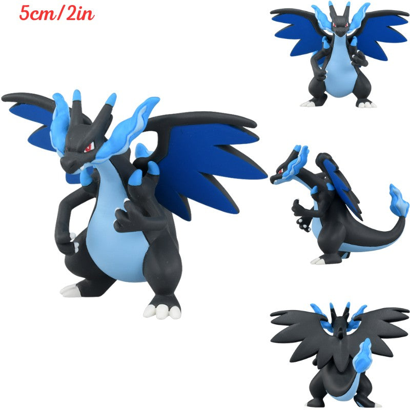 Brinquedos de Figura Pokemon Originais TAKARA TOMY Mimikyu Maushold Lapras Charizard Umbreon Sylveon Vaporeon Bonecos Modelo Presentes de Aniversário