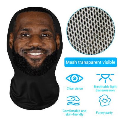 3D Mask Realistic Face Masks Mascaras Realistic Mask Cosplay Prop Funny Mesh Mask Full Face Headwear Mascaras Realistas De Caras