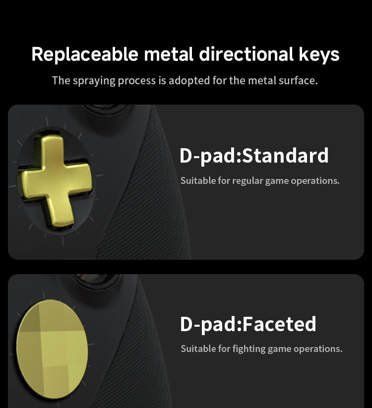 for Xbox One Elite Series 2 Controller Accessories Kit Metal D-Pad Trigger Paddles Repair Set Gamepad Thumb Stick Grips