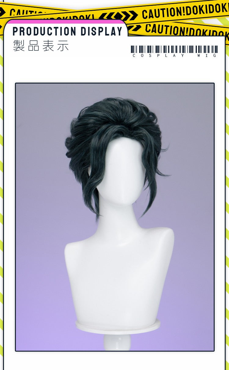 ?Ready for Ship?Idia Malleus Leona Vil Crowley Wig Game Cosplay DokiDoki Men 120cm Long Hair Fiber Idia Halloween  Free Wig Cap