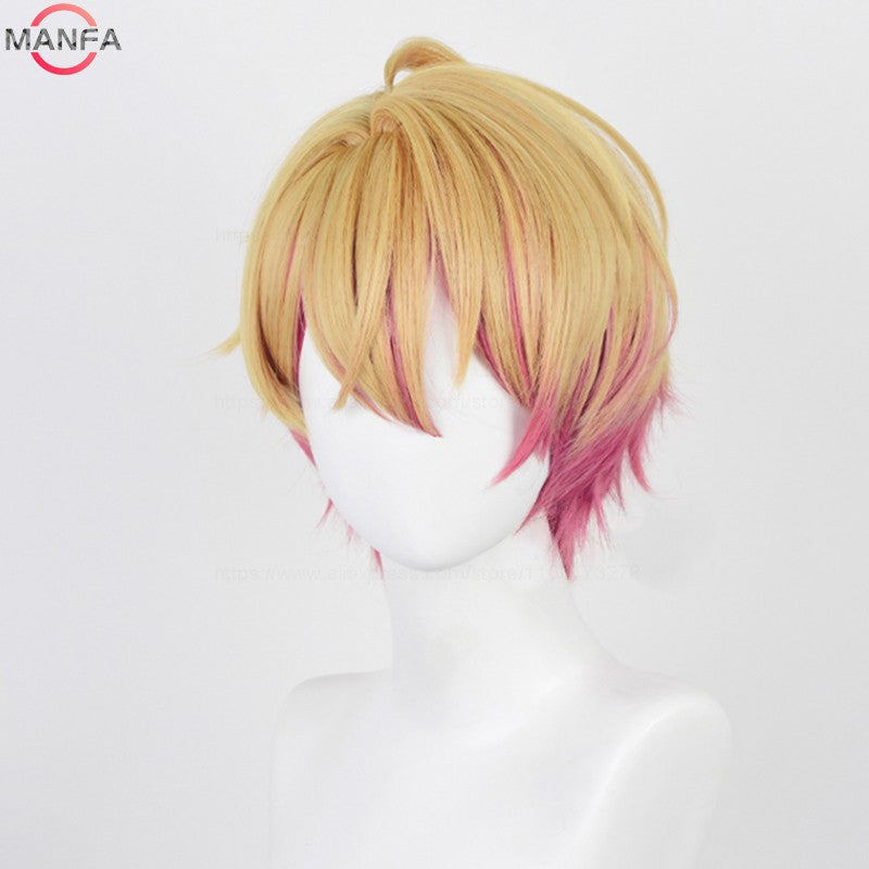 Perucas de Cosplay de Alta Qualidade Arima Kana Hoshino Akuamarin Hoshino Rubii Hoshino Ai, Fibra Resistente ao Calor, Perucas de Anime de Cosplay