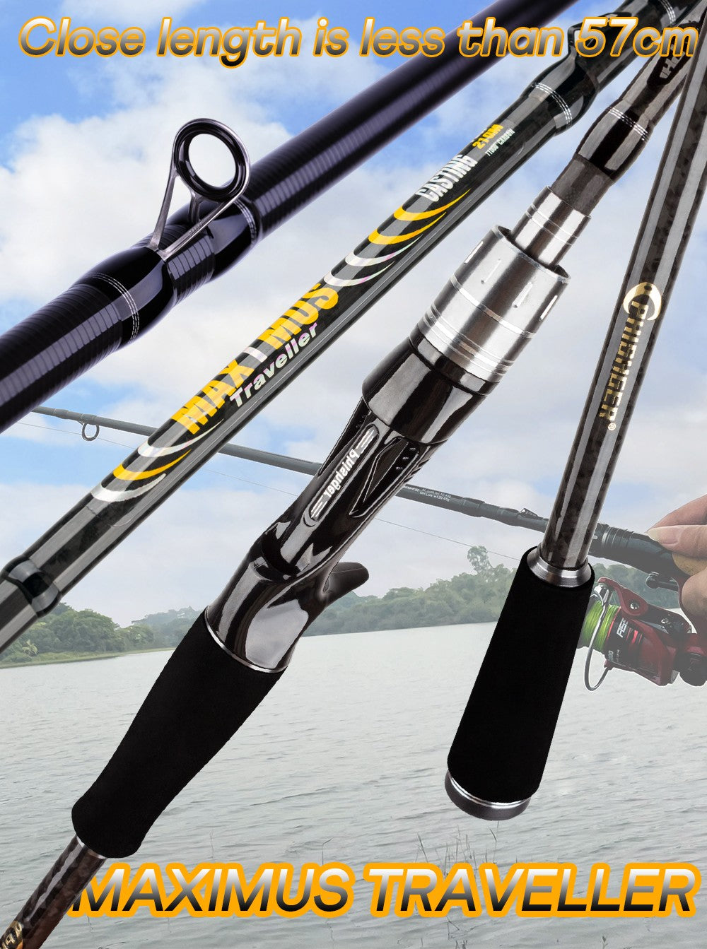 PHISHGER MAXIMUS Varas de Pesca de Isca Giratória e Arremesso 1,65m~3,0m Guia Fuji Carbono 30T Ultraleve Rápida L/ML/M 3-35g