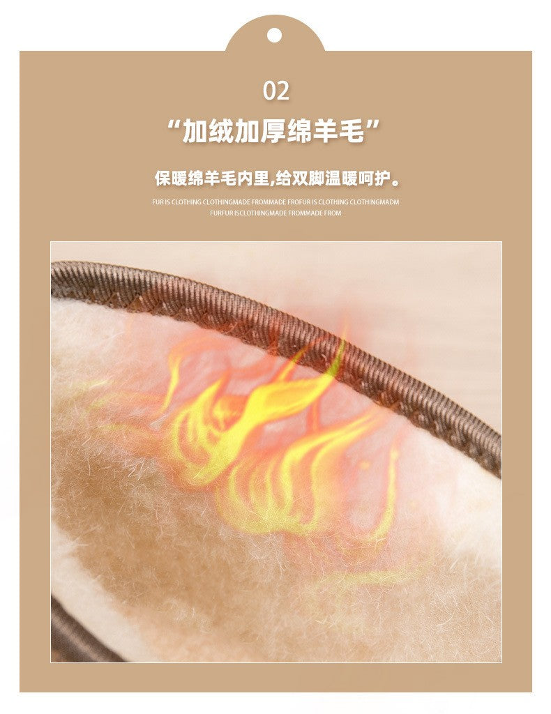 Winter Women's Boots Warm Plush New Platform Snow Boots Anti Slip Waterproof Comfort Lightweight Indoor Casual Warm Cotton Shoes