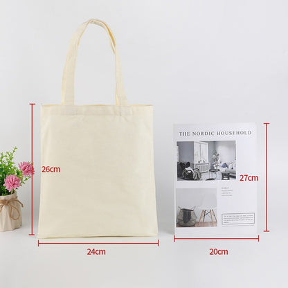 Atacado a Granel 100 peças/lote Saco de Algodão Reutilizável Sacolas de Lona Personalizadas com Logotipo