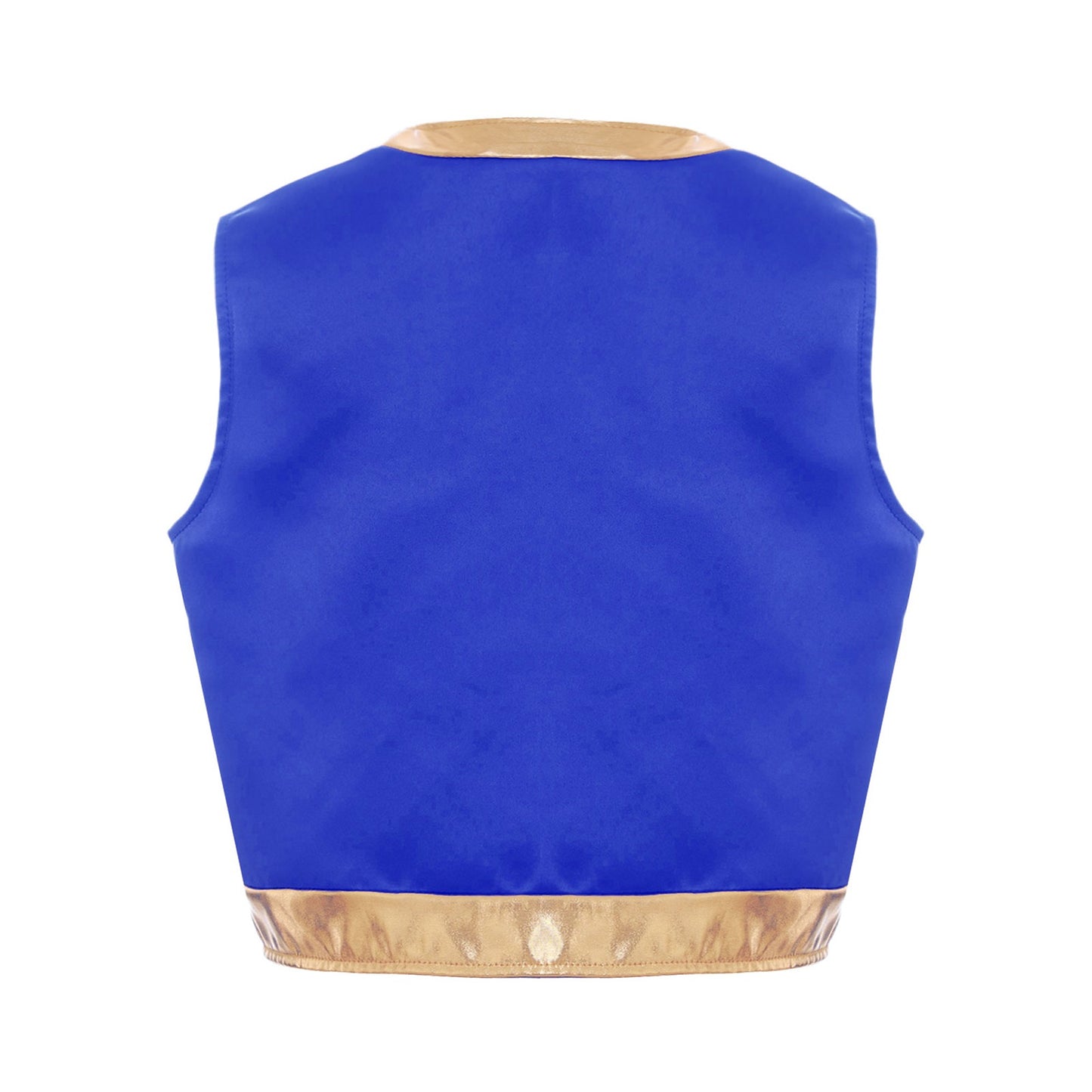 Boys Girls Halloween Toad Game Character Vest Open Front Loose Waistcoat Carnival Theme Party Super Brother Role Play Costume