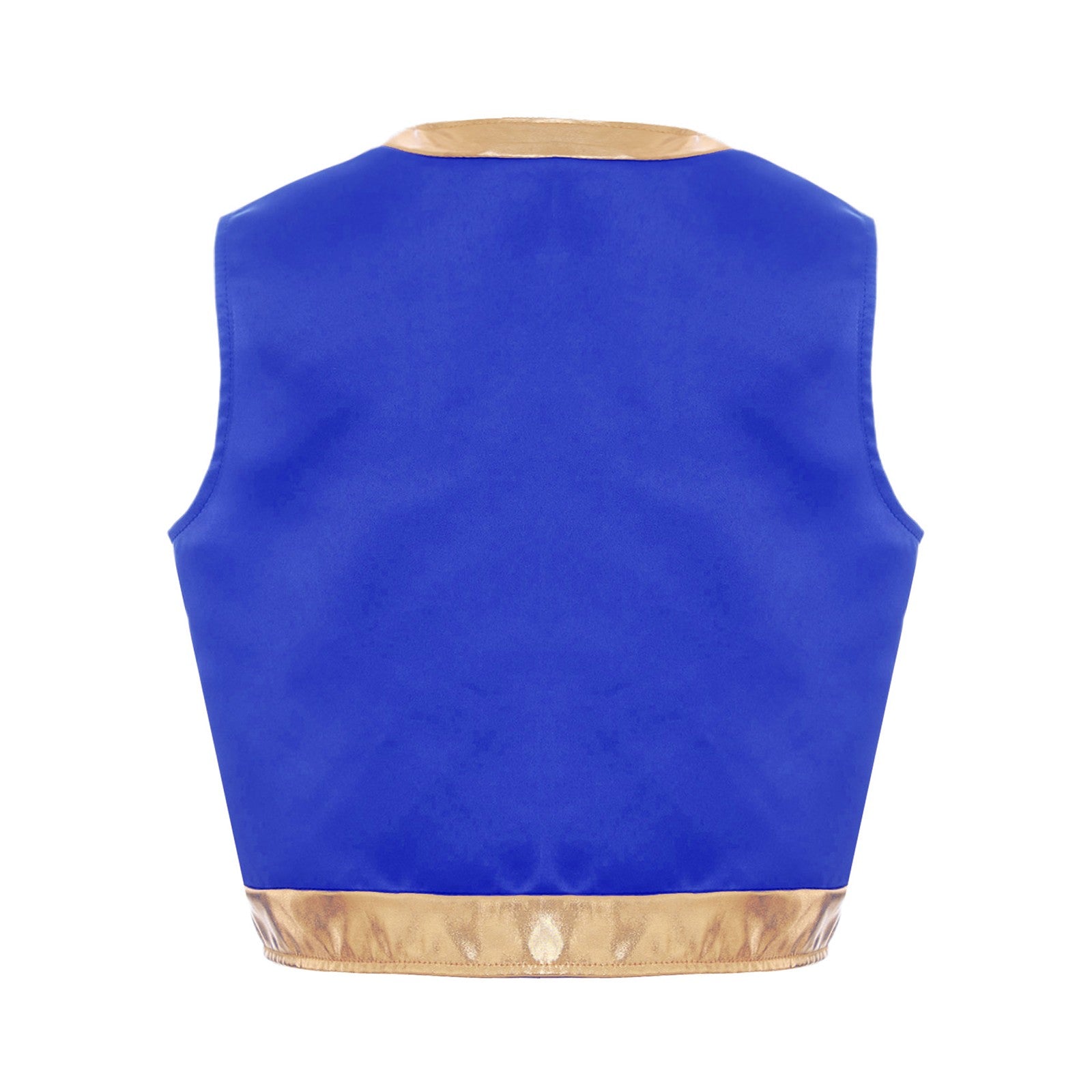 Boys Girls Halloween Toad Game Character Vest Open Front Loose Waistcoat Carnival Theme Party Super Brother Role Play Costume