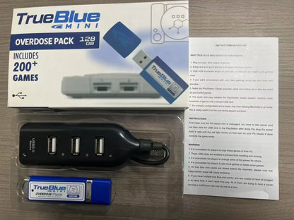 For True Blue Mini PACK CRACKHEAD/METH/WEED PACK64G/FIGHT PACK32GB/OVERDOSE PACK128GB For Genesis/Mega Drive/Playstation Classic