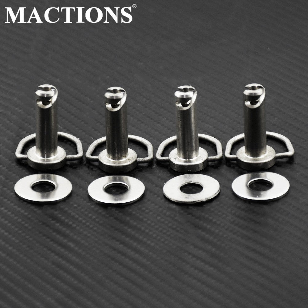 Motorcycle Fastener Hard Saddlebag Mounting Pin Stud Bolt For Harley Touring Softail Road King Glide Heritage FLH FXST FLSTF