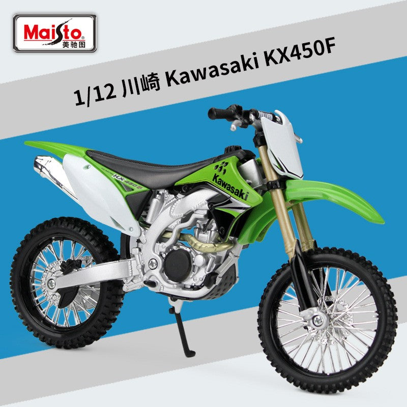 Maisto 1:12 Kawasaki Kx450f Kx 450 F Kx 450f Moto Off-road Modelo de Liga de Brinquedo Presente para Exposição