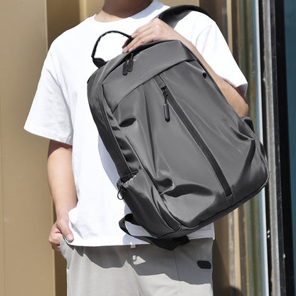 Mochila Masculina Casual de Grande Capacidade para Viagem com Carregamento Leve Impermeável para Computador Mochila Escolar Unissex para Estudantes