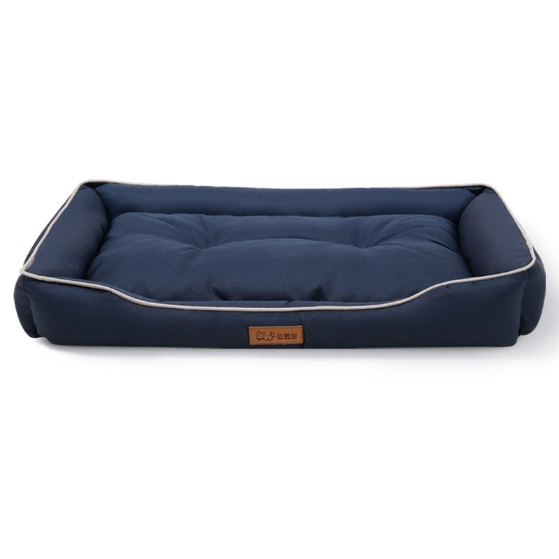 Cama de cachorro de inverno-Camas de sofá para cães, Cama de sofá para animais de estimação de espuma com capa removível lavável, forro impermeável e fundo antiderrapante