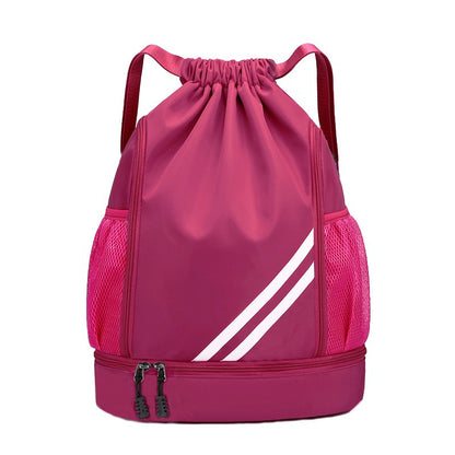 Mochila Esportiva de Basquete para Viagem, Mochila de Natação Impermeável para Fitness, Bolsa Esportiva de Viagem, Bolsa de Basquete, Mochila para Caminhada e Escalada