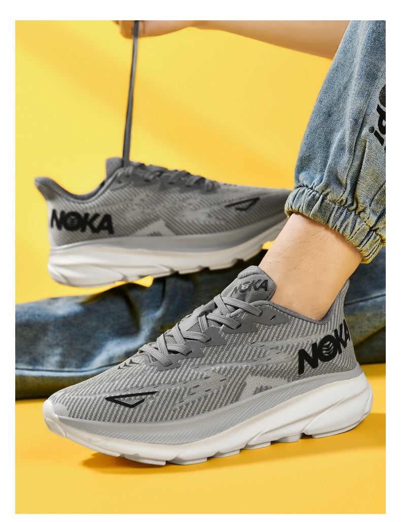 PARZIVAL Men's Sneaker Air Cushion Runner Trainers Tenis Marathon Sports Running Shoes Women Outdoor Athletic Speciality Sneaker