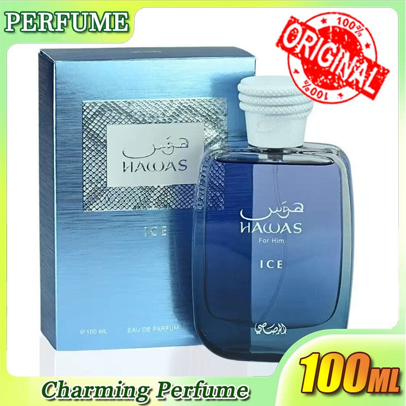 Classic Men's Perfume 100ml Long Lasting Gentleman High Quality Hawas Eau De Parfum Male Spray Bottle Cologne Fragrance For Man