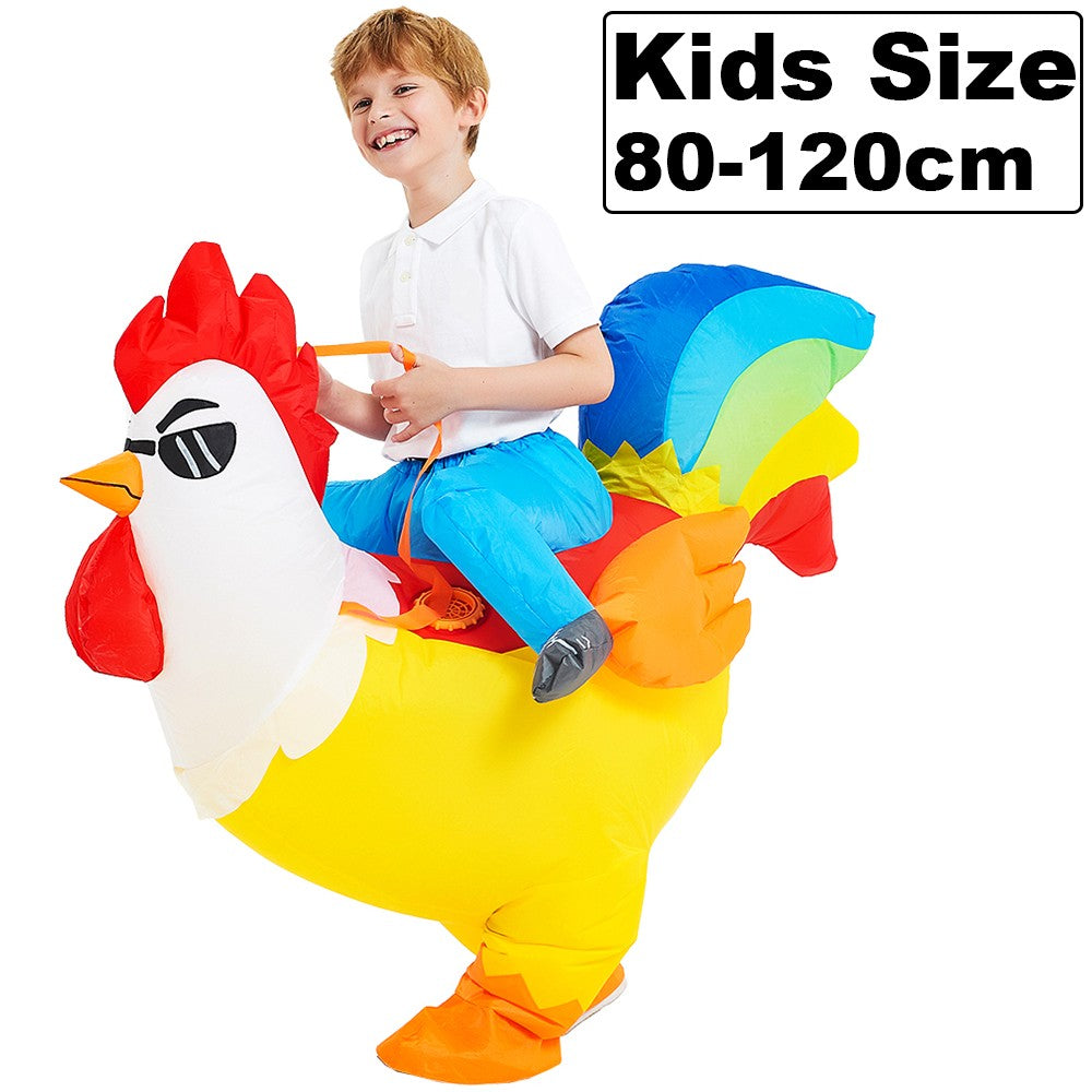 HOT Anime Dinosaur Inflatable Costume Party Mascot Costumes Suit Disfraz Cosplay Halloween Costumes For Adult Kids Dress