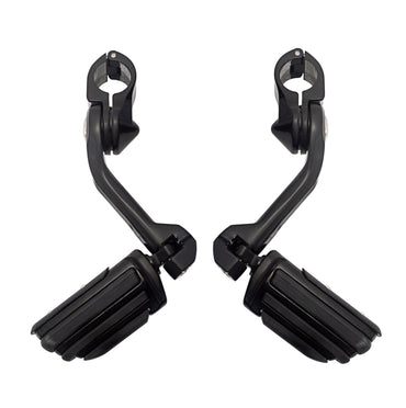 Kit de Suportes de Pedaleiras para Protetor de Motor de Motocicletas 1-1/4" Descanso de Pé para Harley Honda Davidson Road King Sportster Fat Boy Electra Glide