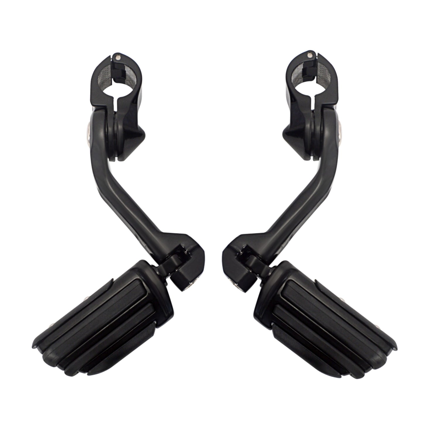 Kit de Suportes de Pedaleiras para Protetor de Motor de Motocicletas 1-1/4" Descanso de Pé para Harley Honda Davidson Road King Sportster Fat Boy Electra Glide